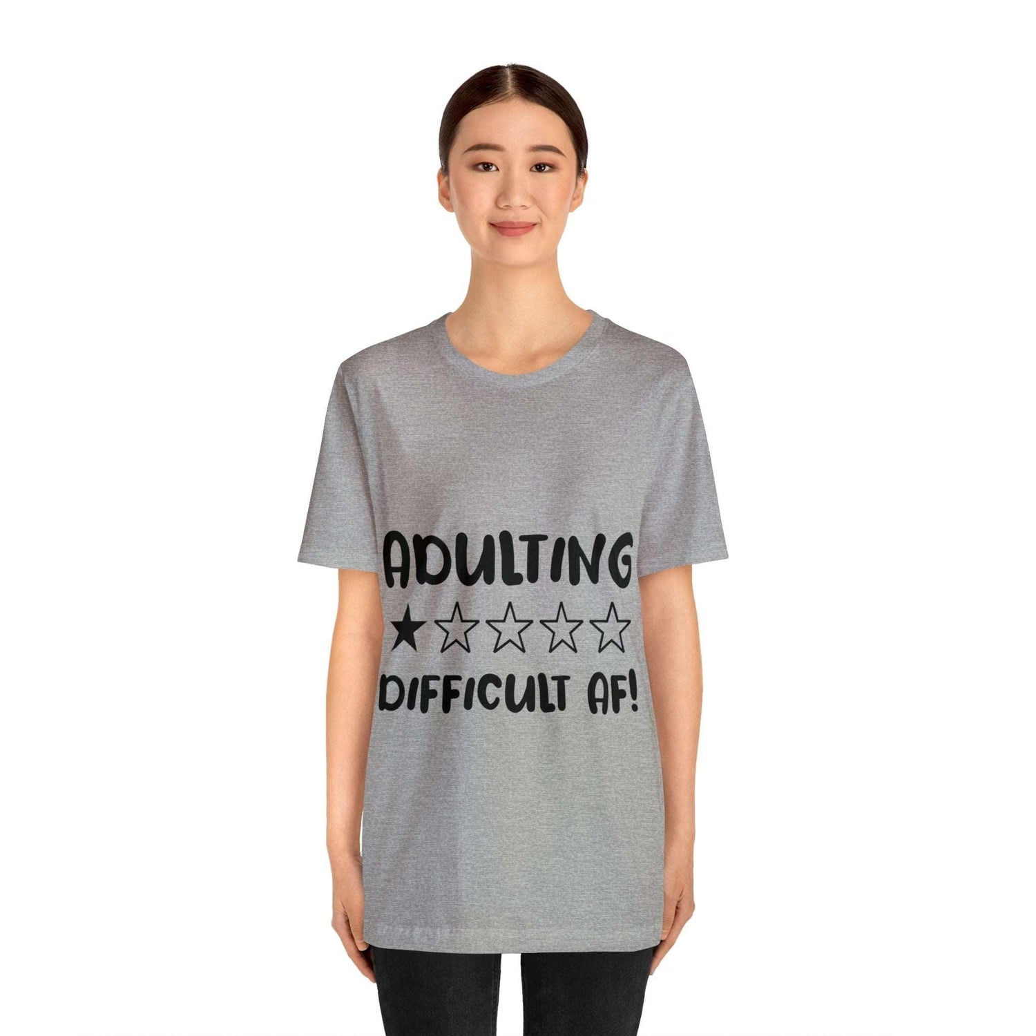 Adulting Difficult AF Unisex Jersey Short Sleeve Tee