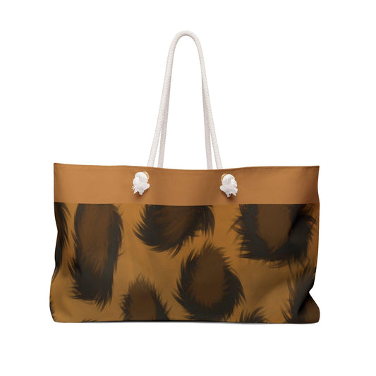 Leopard Skin Weekender Bag