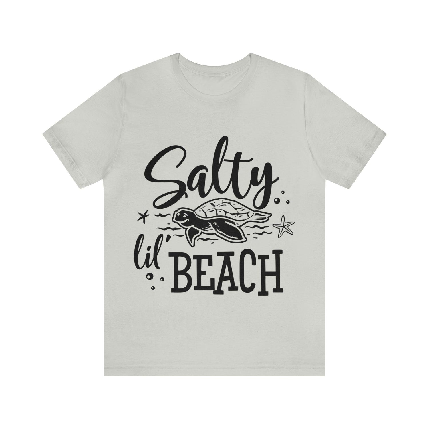 Salty lil Beach Unisex Jersey Short Sleeve Tee - MessyBunFun - Your Destination for Stylish Unisex Clothing, Tops and bottoms - MessyBunFun.com