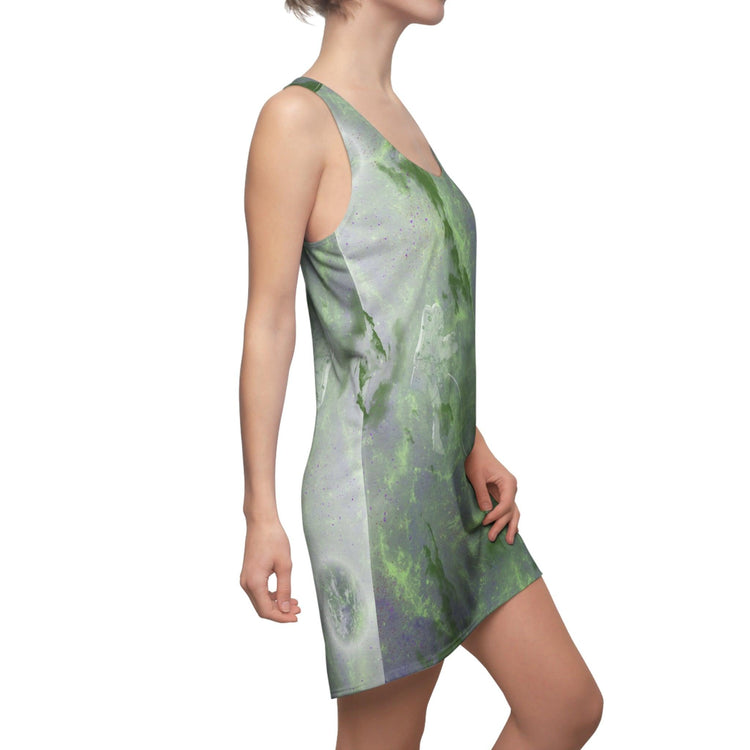 Green Ink Women's Cut & Sew Racerback Dress