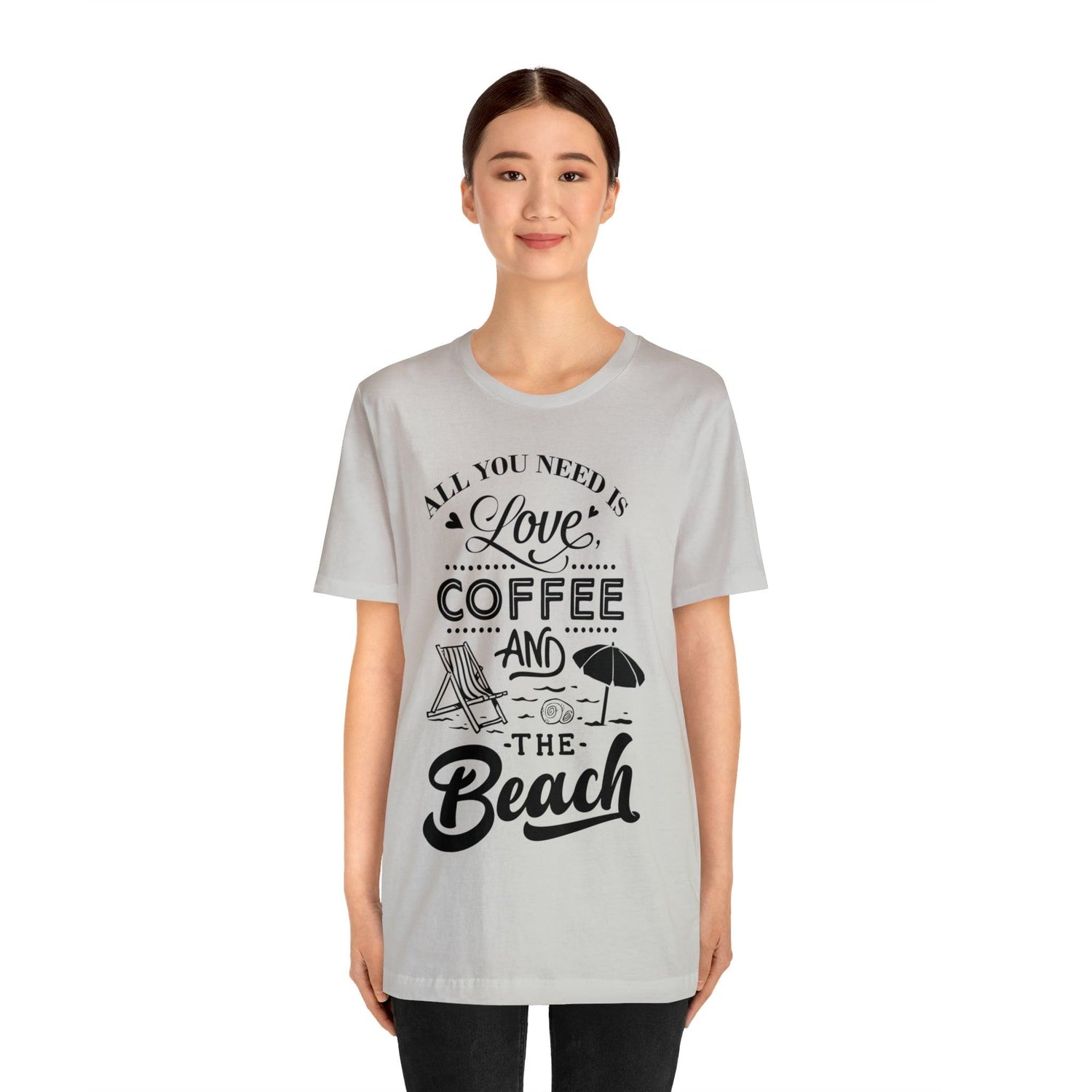 All You Need Is Love And Coffee Jersey Short Sleeve Tee