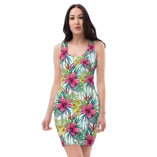 Tropical Garden Sublimation Cut & Sew Dress