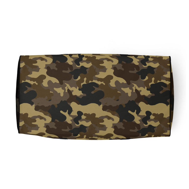 Brown Camo Duffle bag