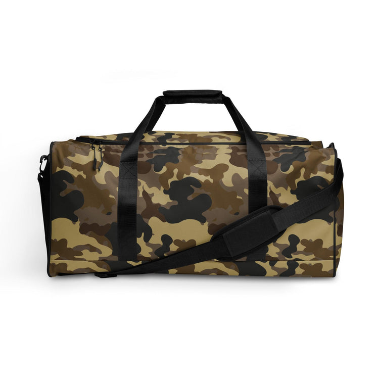 Brown Camo Duffle bag