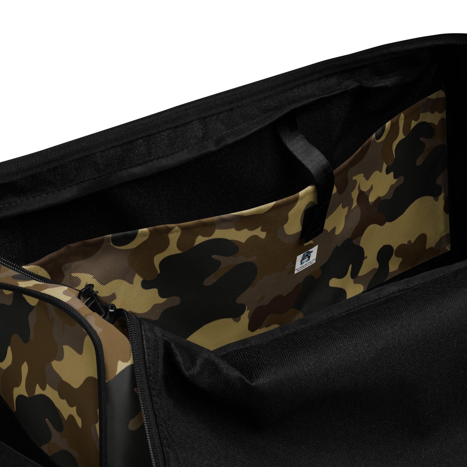 Brown Camo Duffle bag