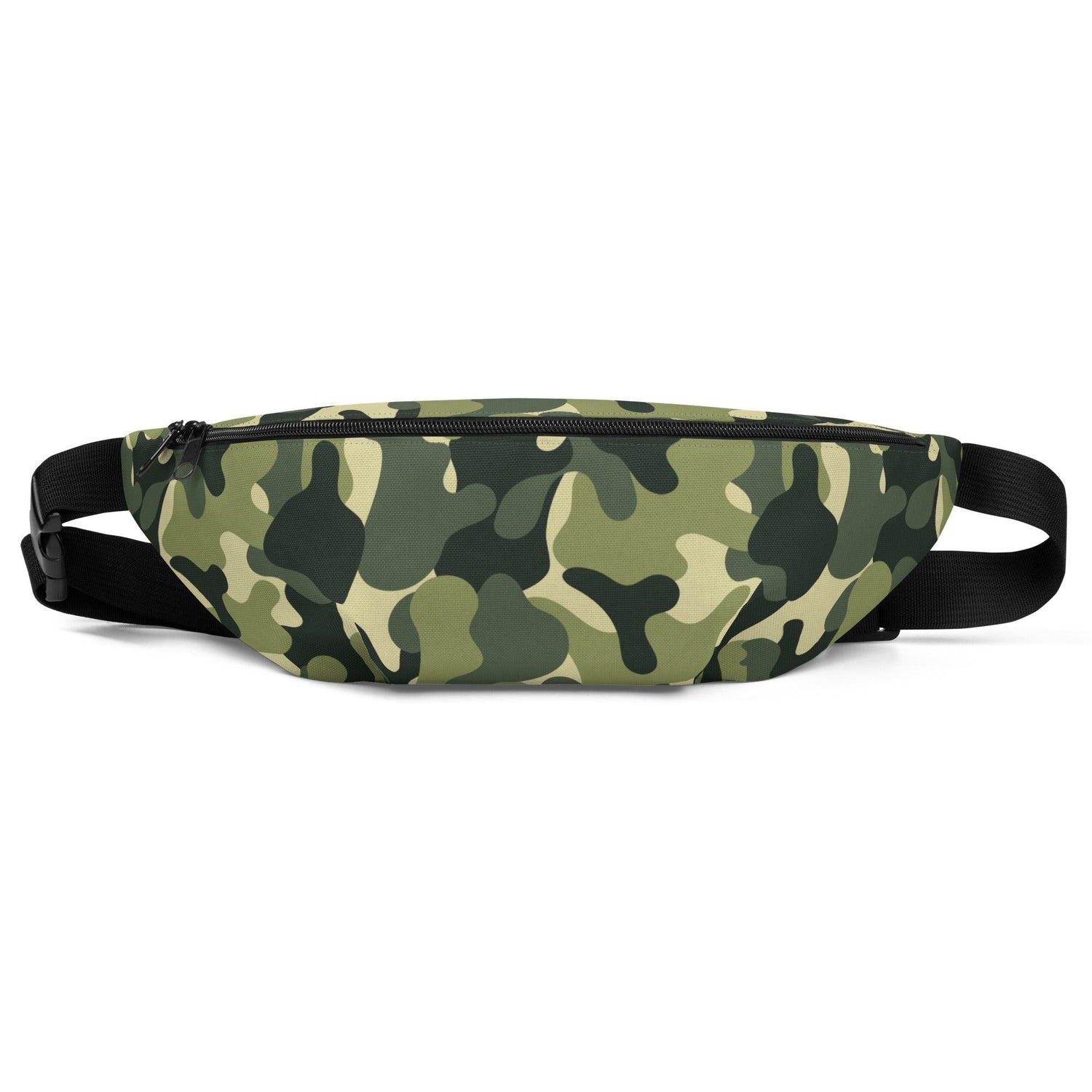 Green Camo Fanny Pack - MessyBunFun - Your Destination for Stylish Unisex Clothing, Tops and bottoms - MessyBunFun.com