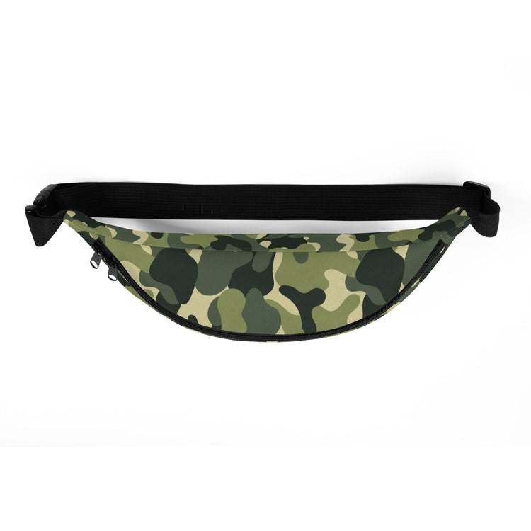 Green Camo Fanny Pack - MessyBunFun - Your Destination for Stylish Unisex Clothing, Tops and bottoms - MessyBunFun.com