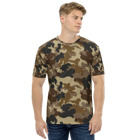 Brown Camo Men's T-shirt