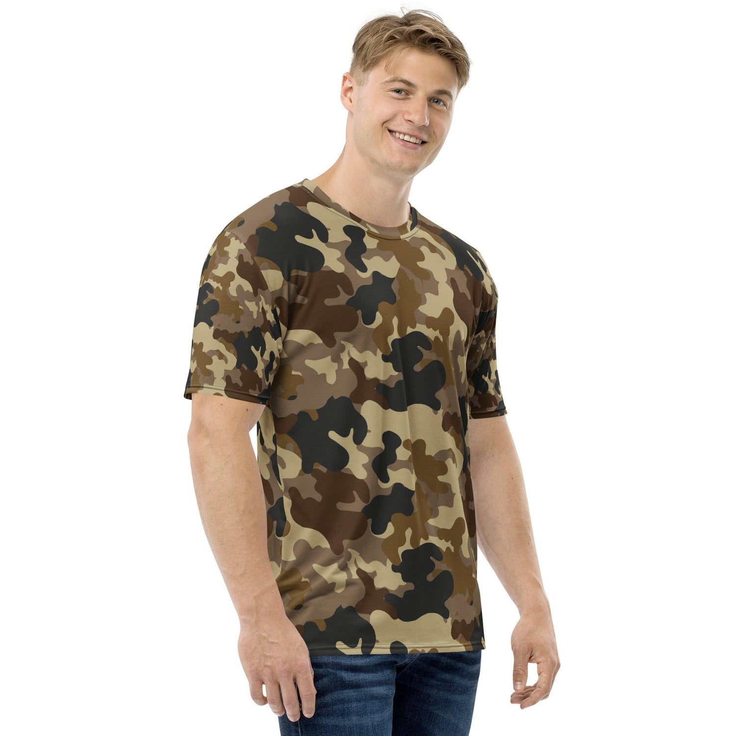 Brown Camo Men's T-shirt