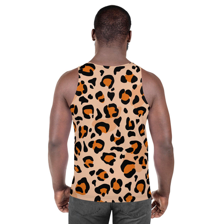 Leopard Unisex Tank Top - MessyBunFun.com