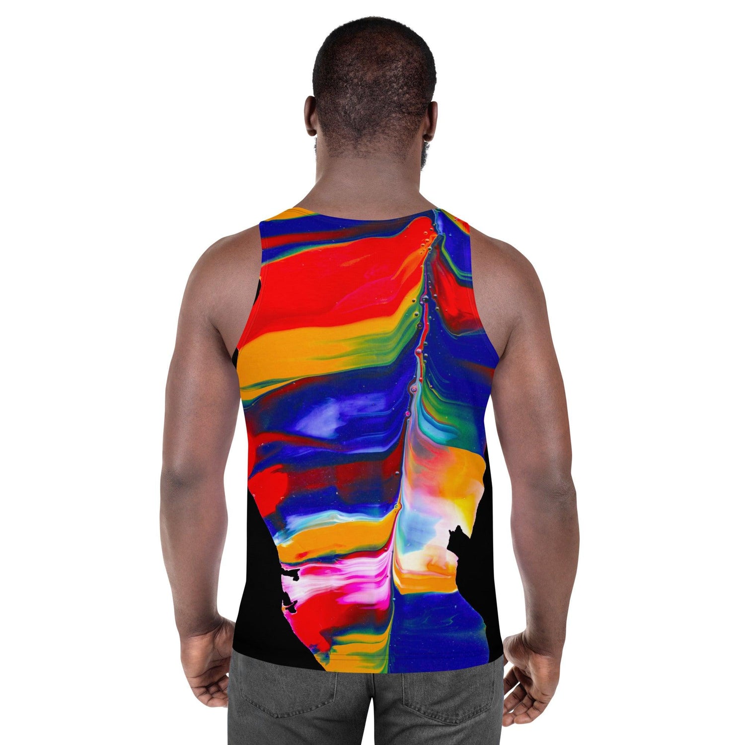 Primary Colors Unisex Tank Top - MessyBunFun - Your Destination for Stylish Unisex Clothing, Tops and bottoms - MessyBunFun.com