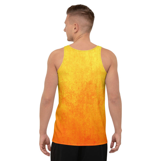 Gradient Sun Unisex Tank Top - MessyBunFun - Your Destination for Stylish Unisex Clothing, Tops and bottoms - MessyBunFun.com