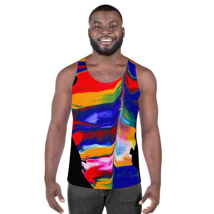 Primary Colors Unisex Tank Top - MessyBunFun - Your Destination for Stylish Unisex Clothing, Tops and bottoms - MessyBunFun.com