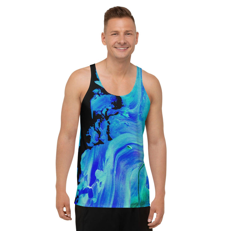 Singing the Blues Unisex Tank Top - MessyBunFun.com