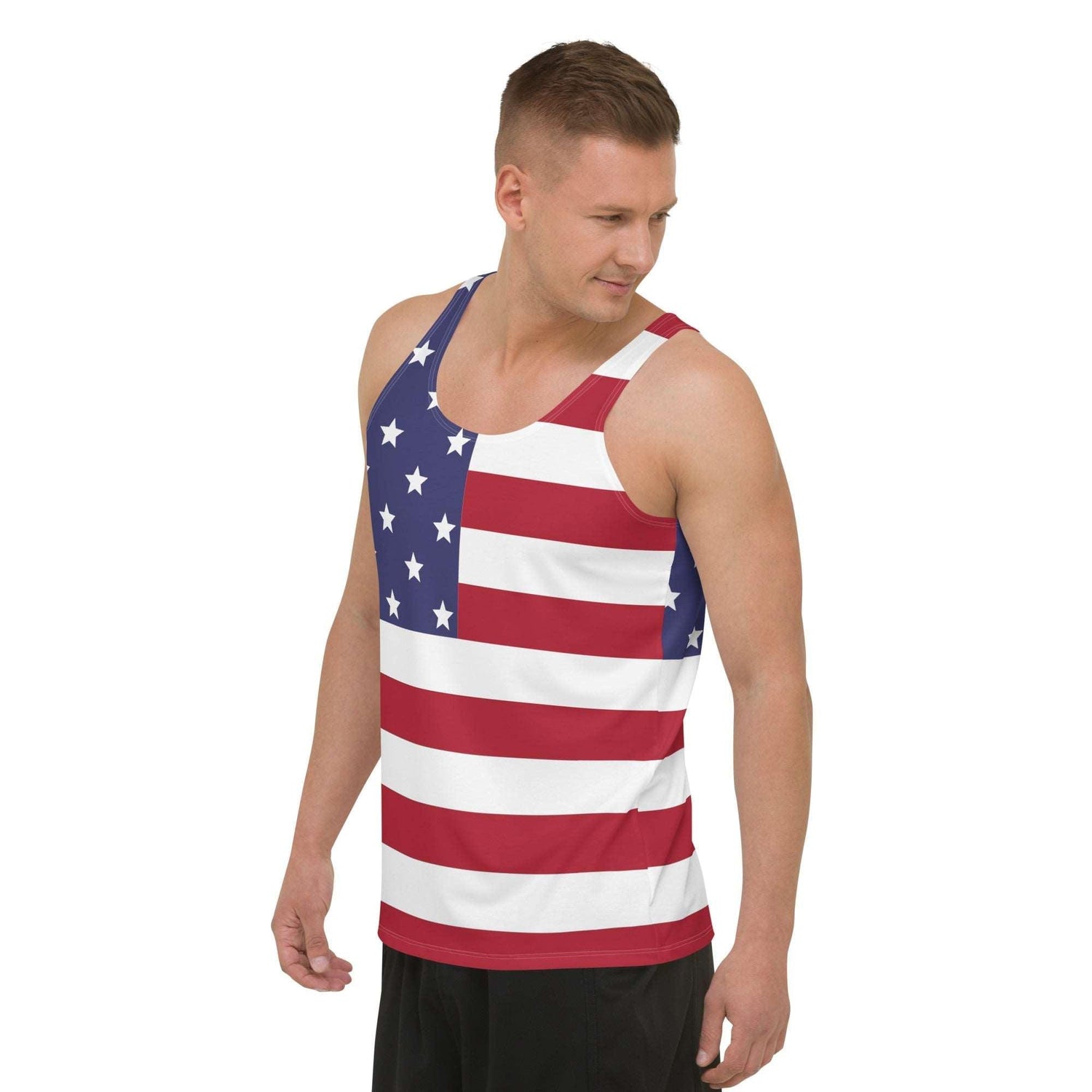 American Flag Unisex Tank Top