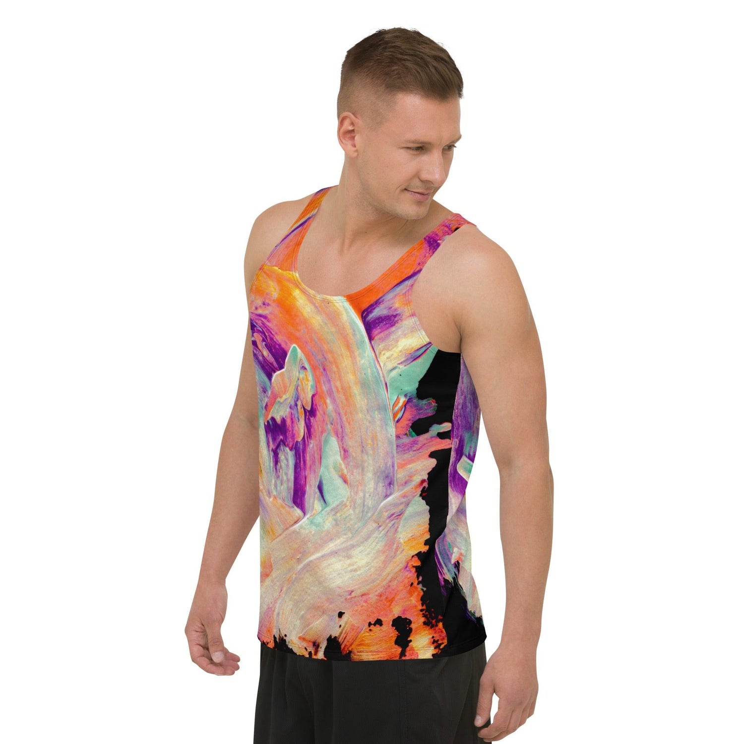 Muddy Paint Unisex Tank Top