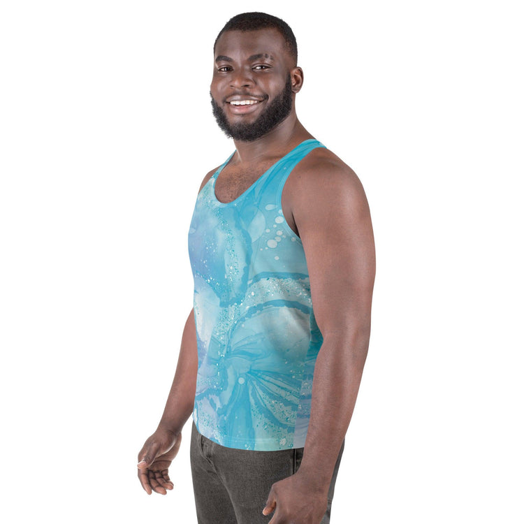 Ocean Madness Unisex Tank Top - MessyBunFun - Your Destination for Stylish Unisex Clothing, Tops and bottoms - MessyBunFun.com