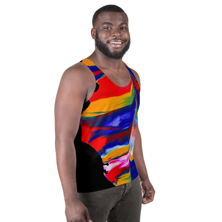 Primary Colors Unisex Tank Top - MessyBunFun - Your Destination for Stylish Unisex Clothing, Tops and bottoms - MessyBunFun.com