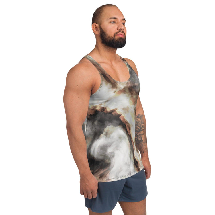 Uncut Marble Unisex Tank Top - MessyBunFun - Your Destination for Stylish Unisex Clothing, Tops and bottoms - MessyBunFun.com