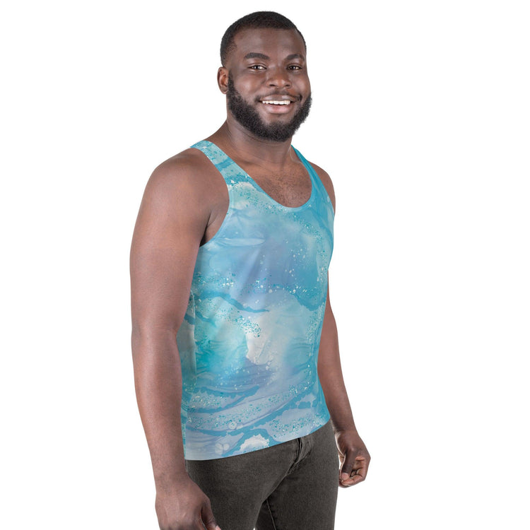 Ocean Madness Unisex Tank Top - MessyBunFun - Your Destination for Stylish Unisex Clothing, Tops and bottoms - MessyBunFun.com