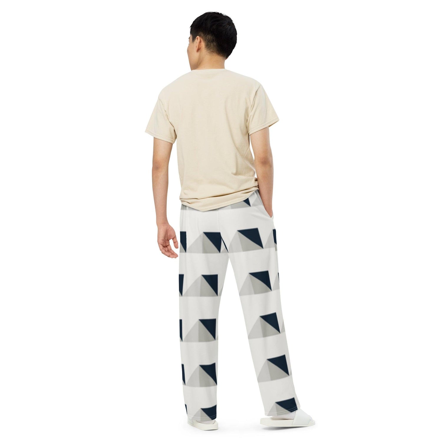 On Point Unisex Wide-Leg Pants - MessyBunFun - Your Destination for Stylish Unisex Clothing, Tops and bottoms - MessyBunFun.com