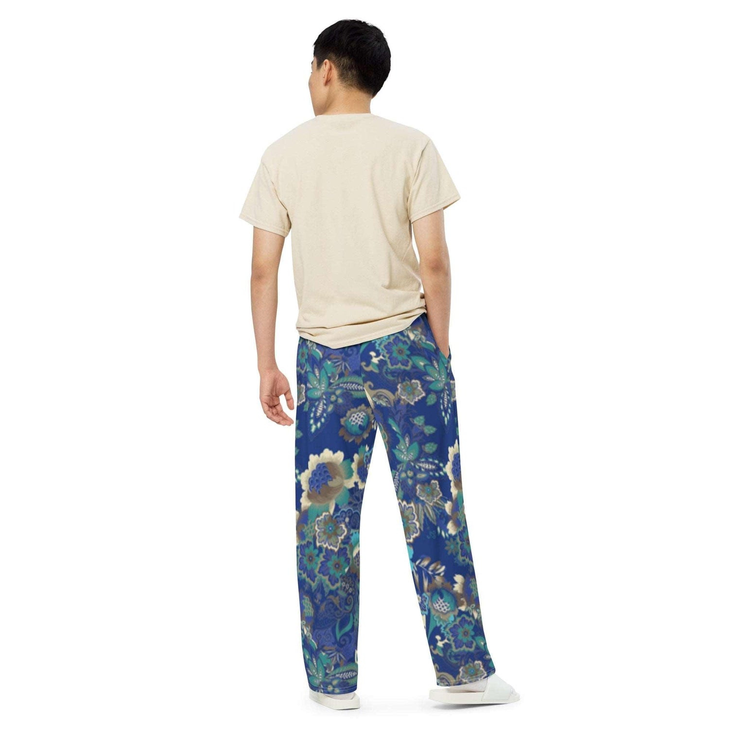 Blue Garden unisex wide-leg pants
