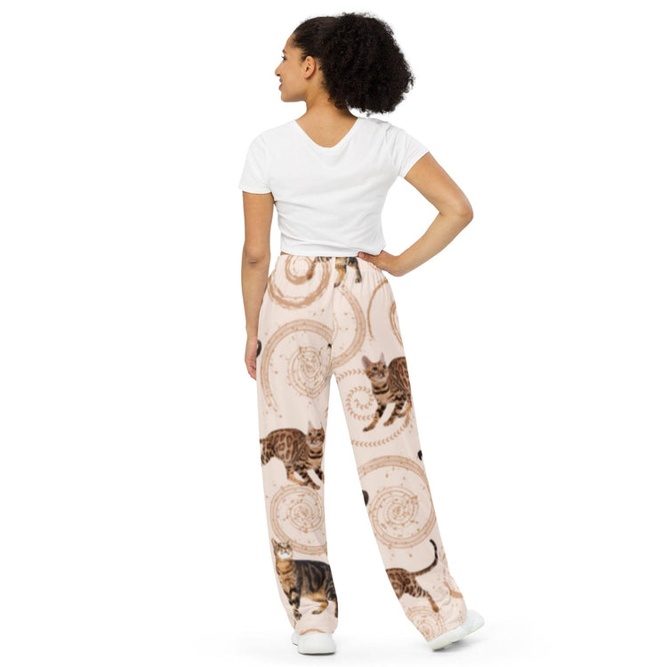 What for Dinner Unisex Wide-Leg Pants