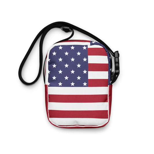 American Flag Utility Crossbody Bag