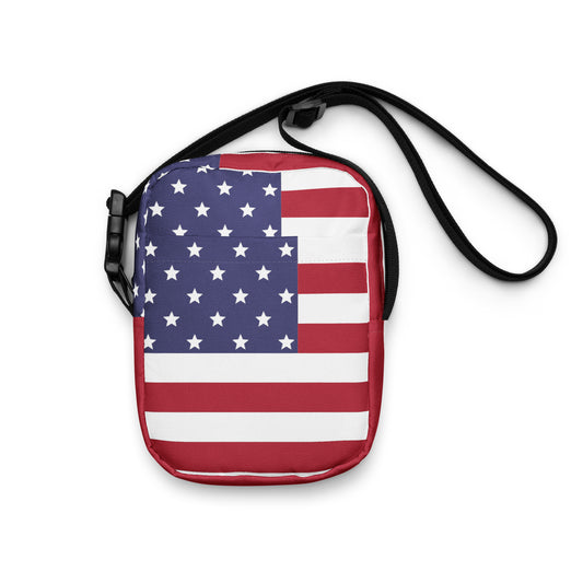 American Flag Utility Crossbody Bag