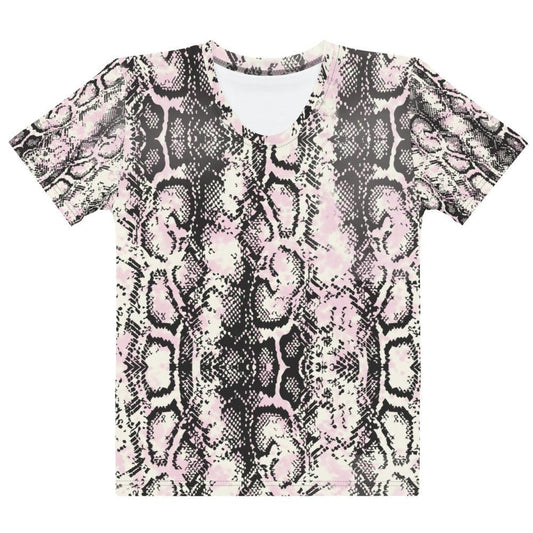 Pink Snake Women's T-shirt - MessyBunFun.com