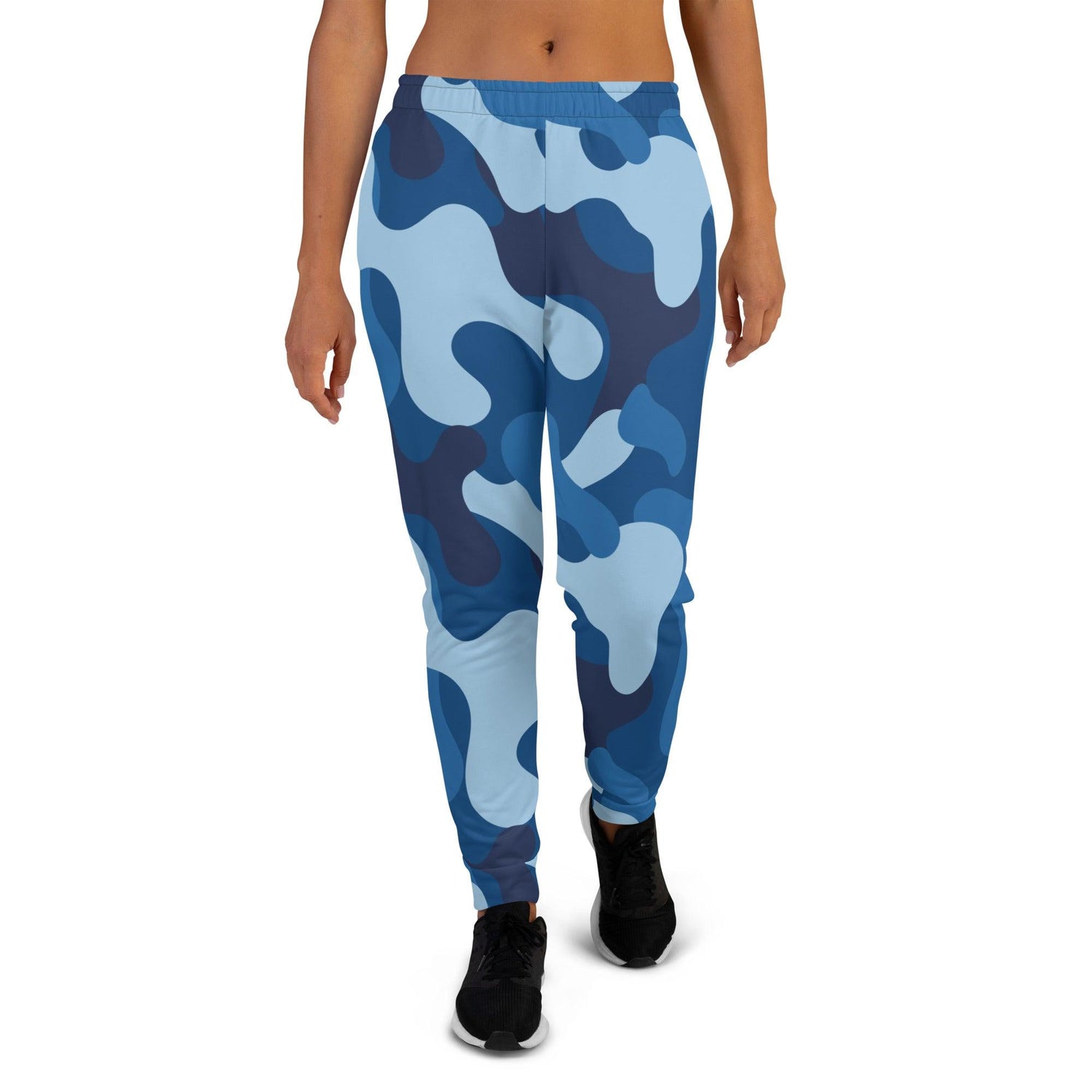 Blue Camo Women's Joggers