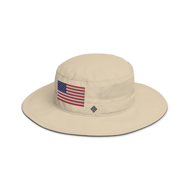 Embroidery American Flag Columbia Boney Hat