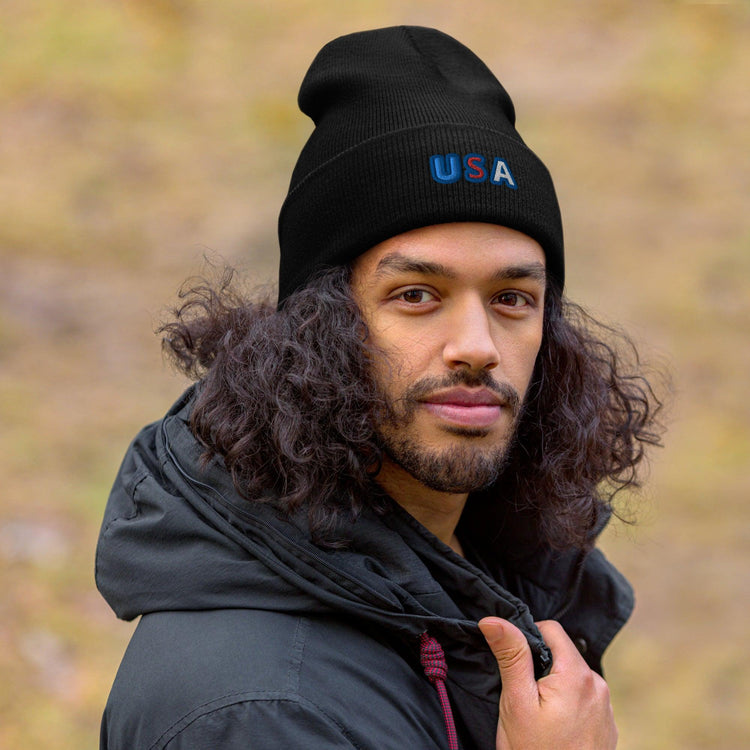 USA Cuffed Beanie