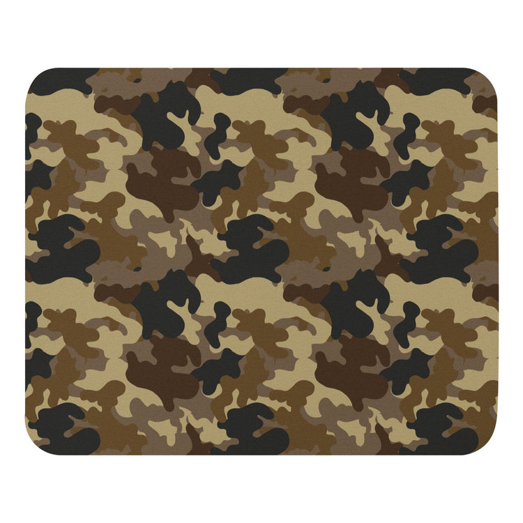 Brown Camo Mouse pad