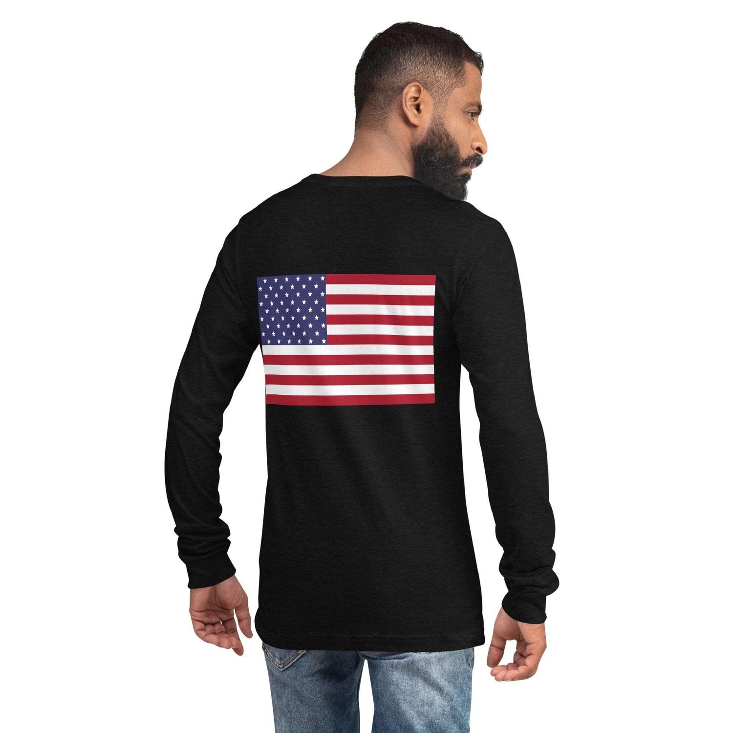 American Flag Unisex Long Sleeve T-Shirt