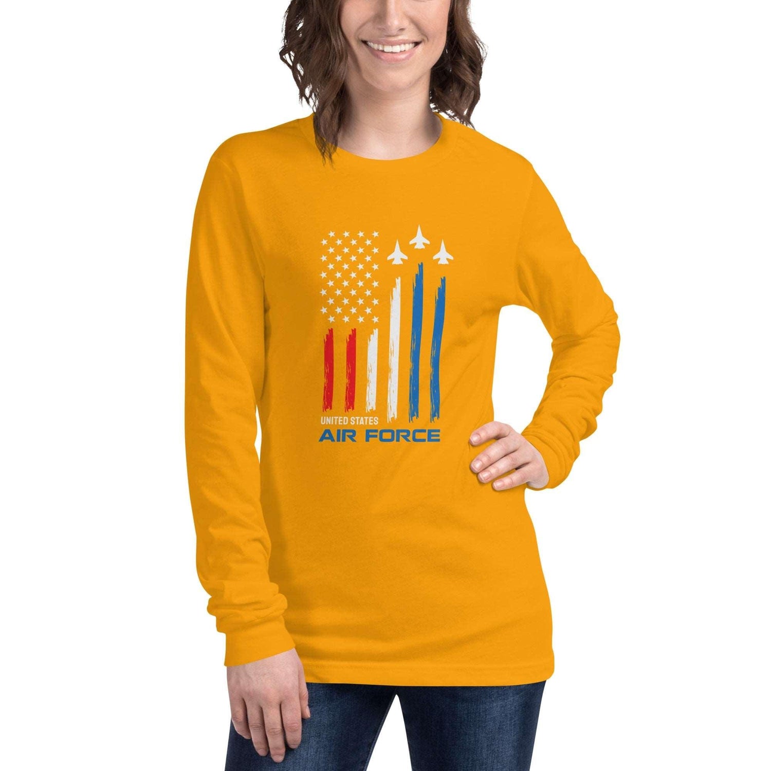 American Air Force Unisex Long Sleeve T-Shirt