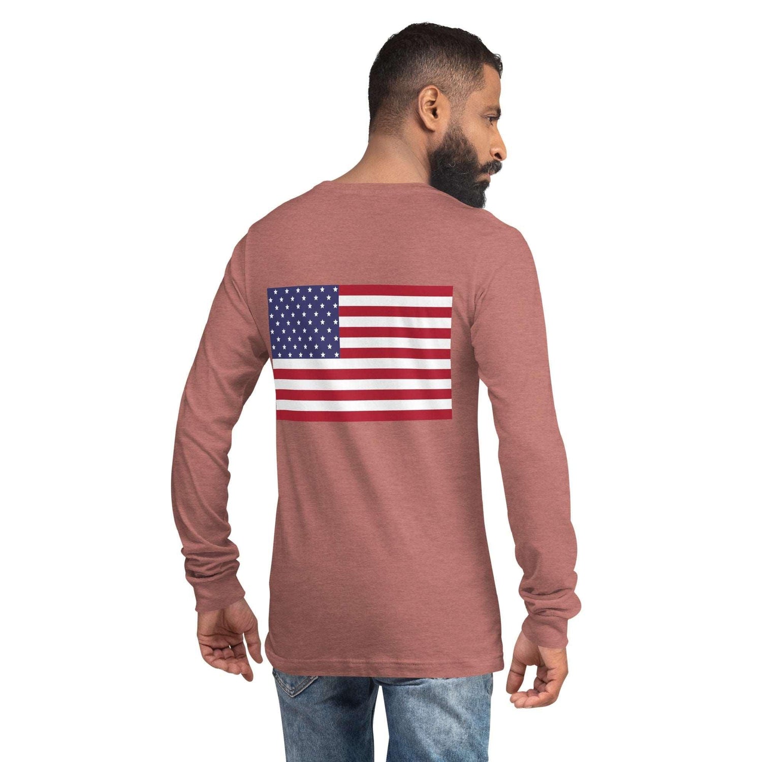 American Flag Unisex Long Sleeve T-Shirt