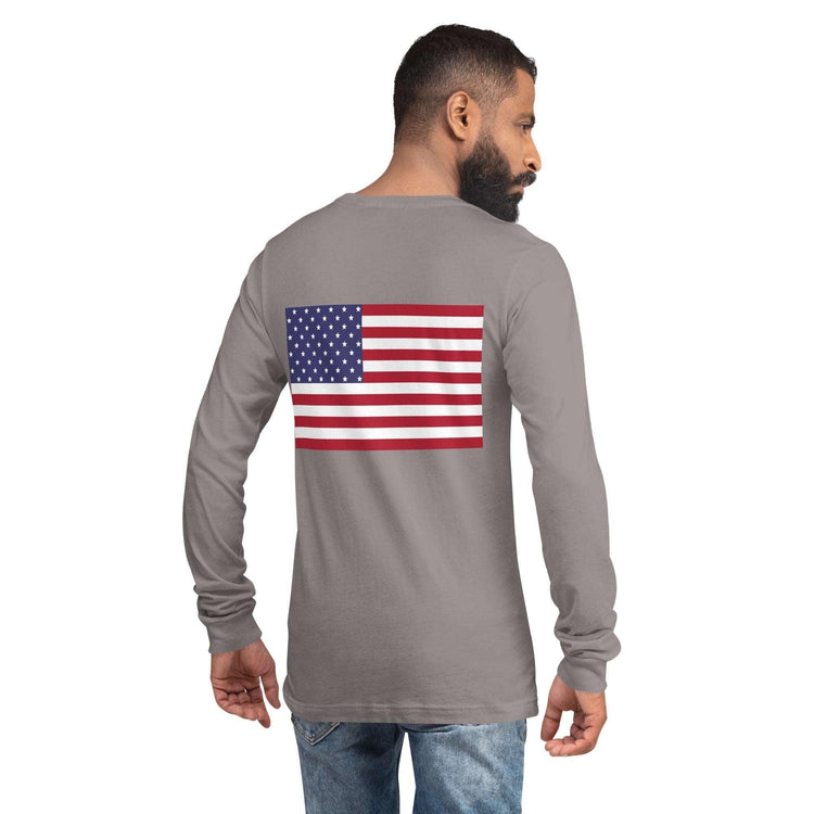 American Flag Unisex Long Sleeve T-Shirt