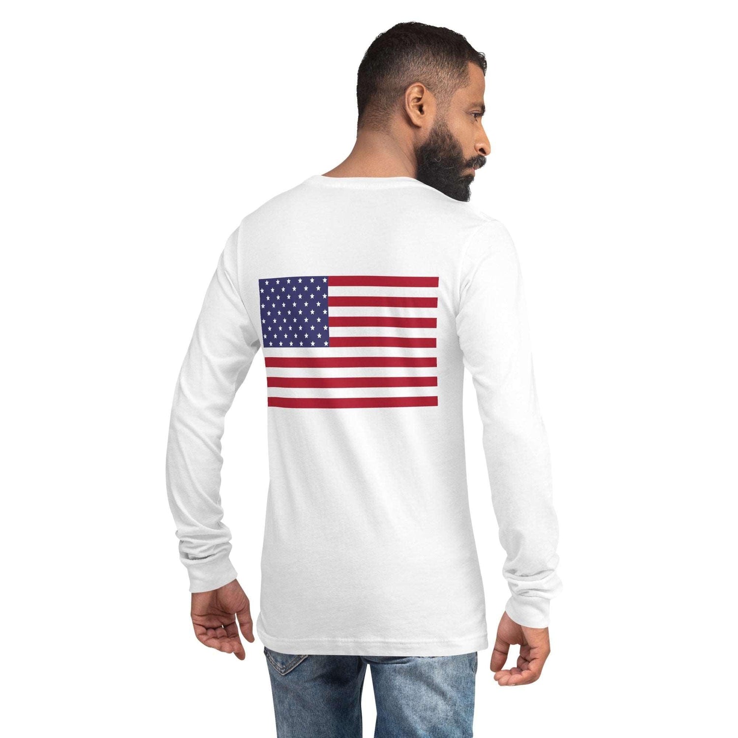 American Flag Unisex Long Sleeve T-Shirt