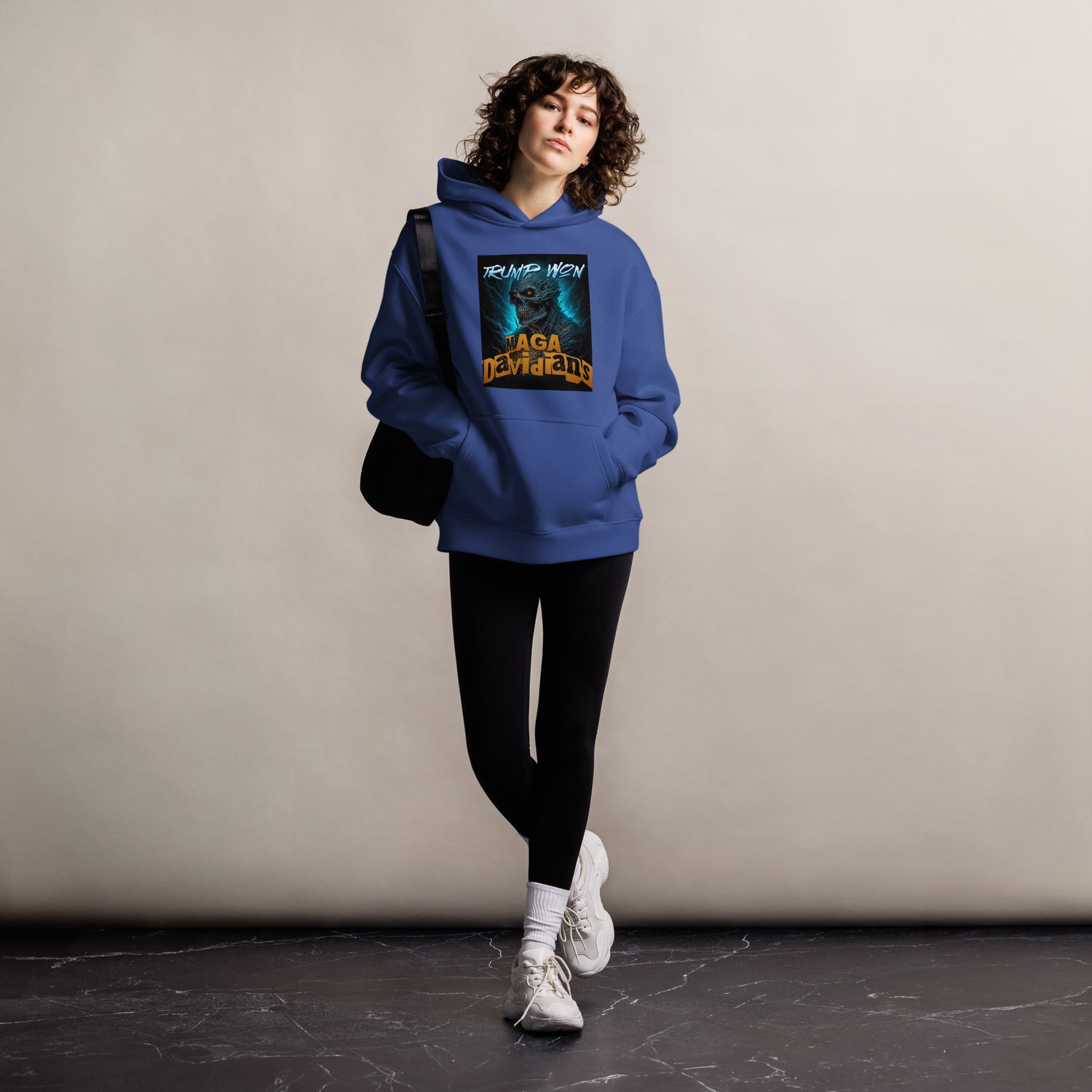 MAGA Davidians Unisex Oversized Hoodie - MessyBunFun - Your Destination for Stylish Unisex Clothing, Tops and bottoms - MessyBunFun.com