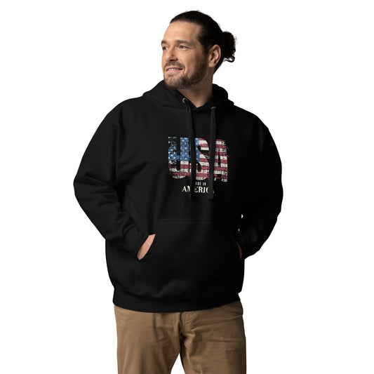 USA Made in the USA Unisex Hoodie