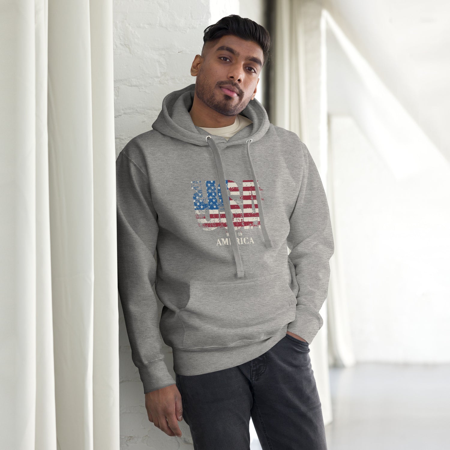 Made in the USA Unisex Hoodie - MessyBunFun - Your Destination for Stylish Unisex Clothing, Tops and bottoms - MessyBunFun.com