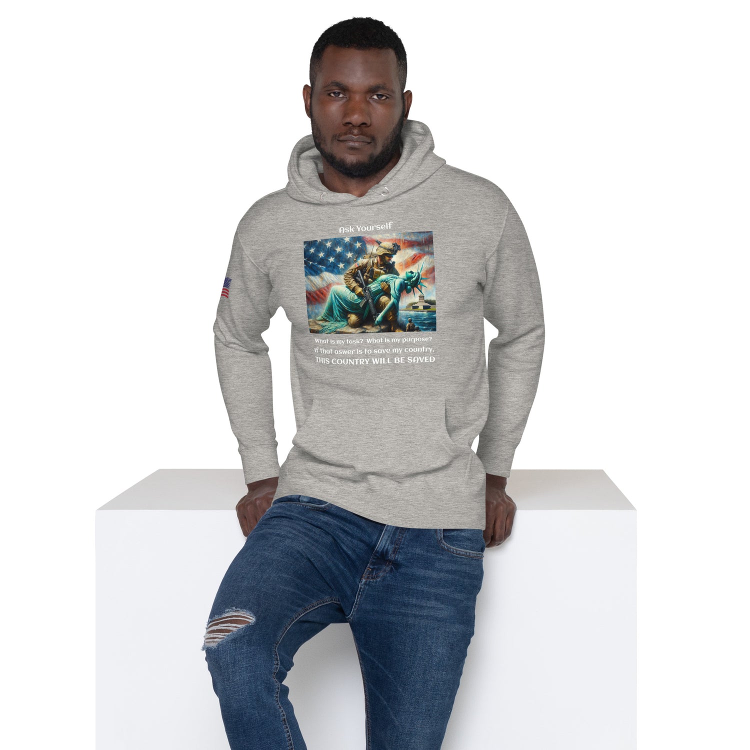 Save America Unisex Hoodie - MessyBunFun - Your Destination for Stylish Unisex Clothing, Tops and bottoms - MessyBunFun.com