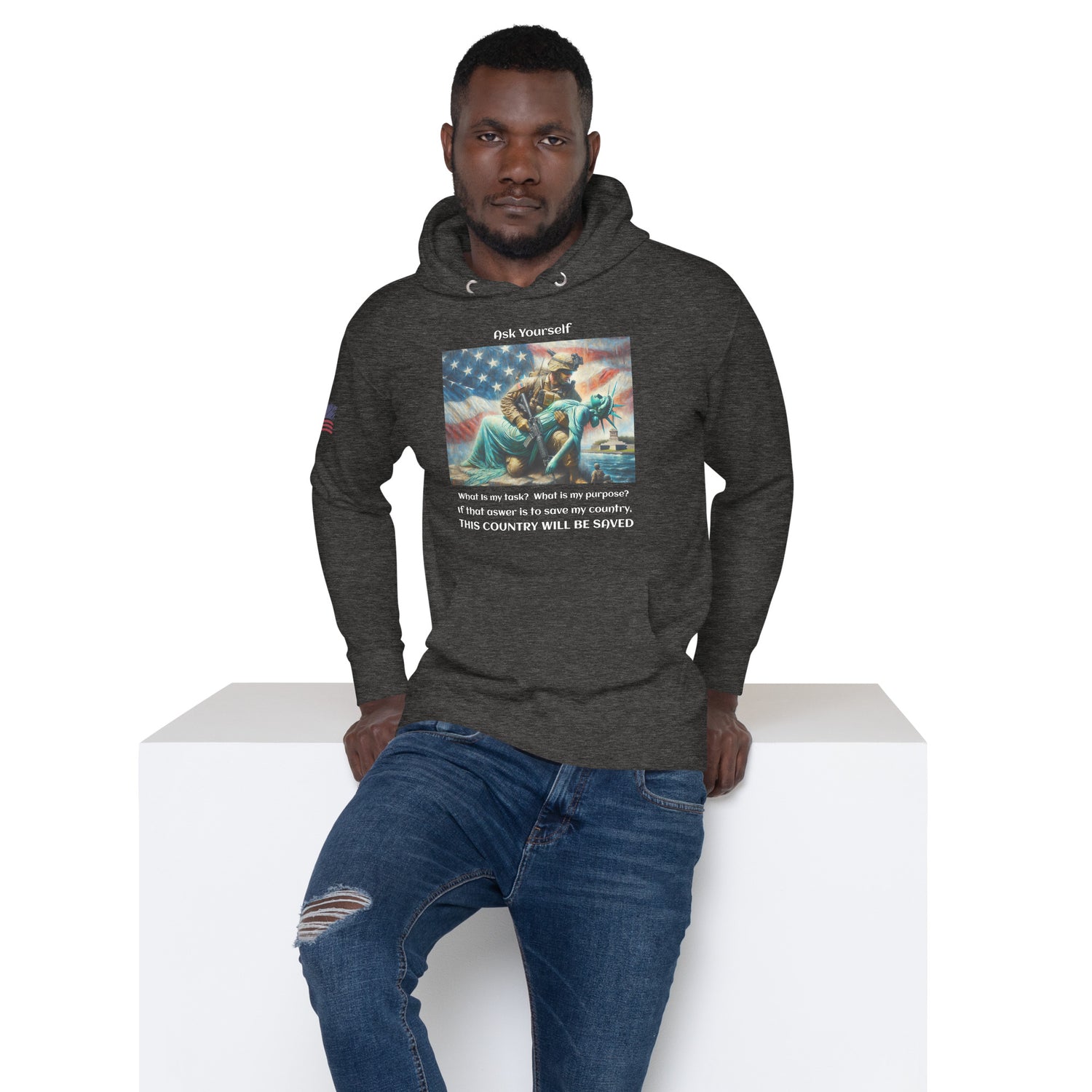 Save America Unisex Hoodie - MessyBunFun - Your Destination for Stylish Unisex Clothing, Tops and bottoms - MessyBunFun.com