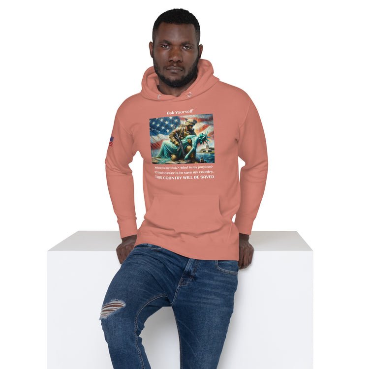 Save America Unisex Hoodie - MessyBunFun - Your Destination for Stylish Unisex Clothing, Tops and bottoms - MessyBunFun.com