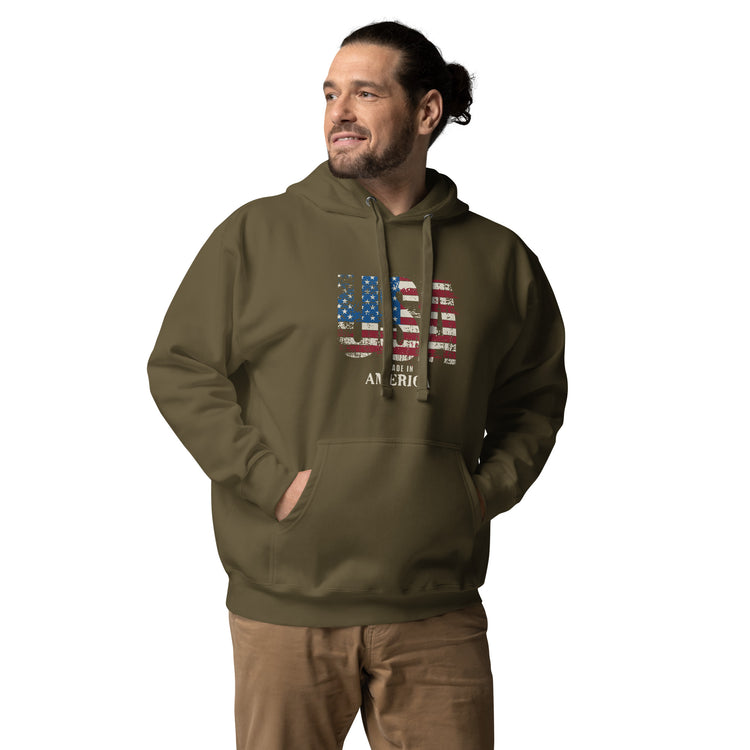 USA Made in the USA Unisex Hoodie