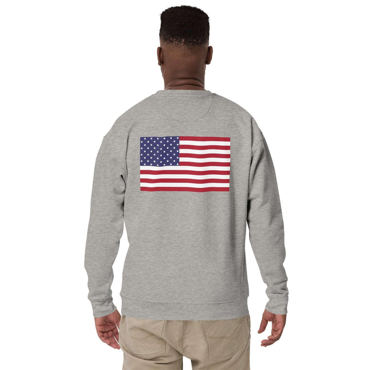 American Flag Unisex Premium Sweatshirt