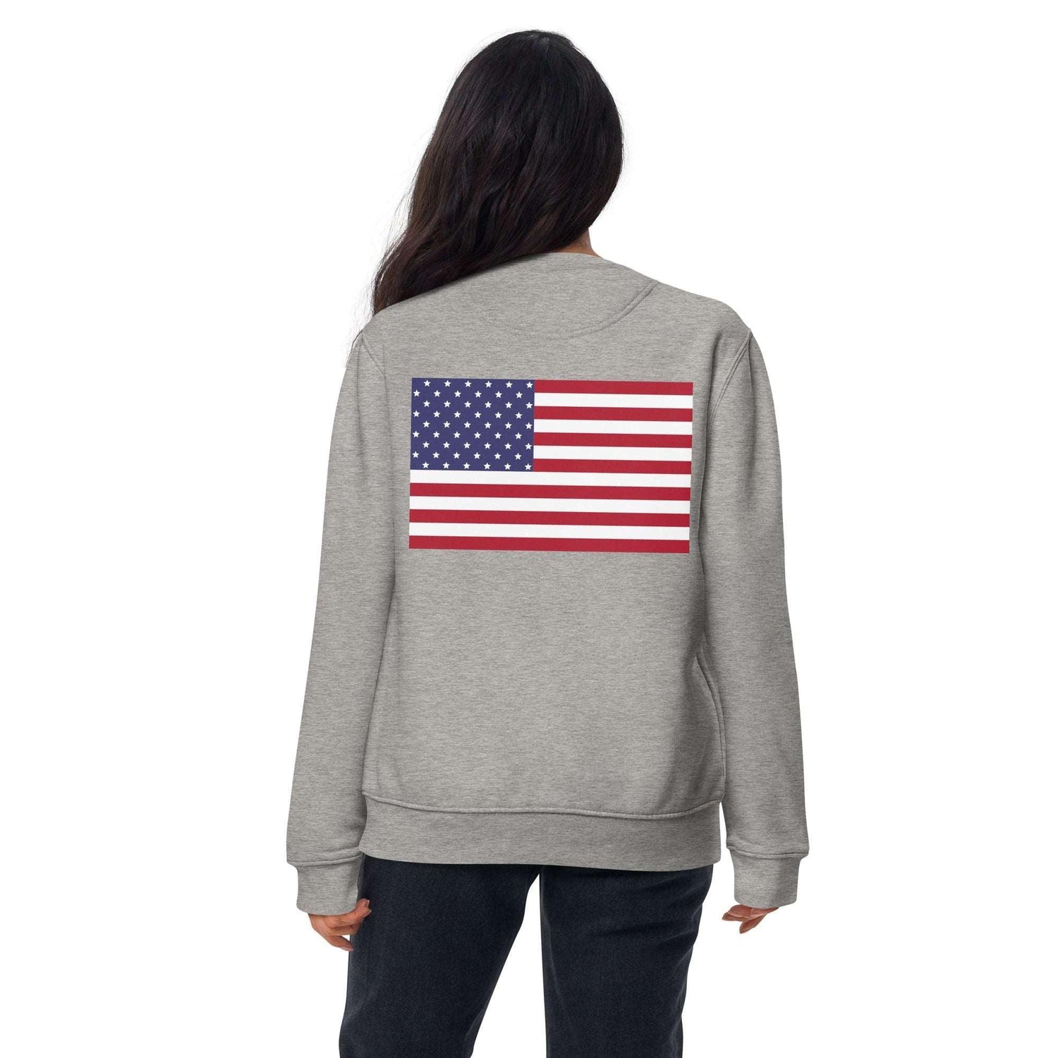 American Flag Unisex Premium Sweatshirt