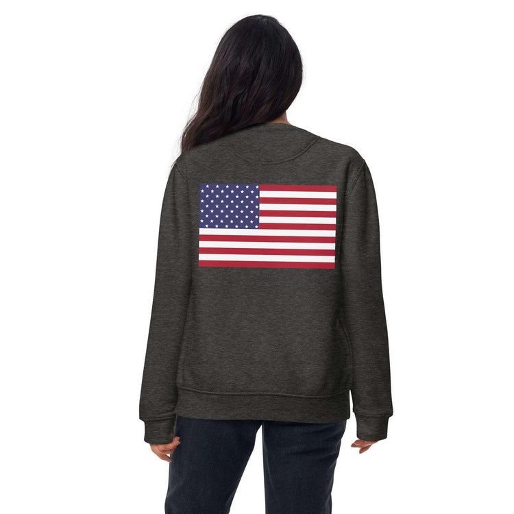 American Flag Unisex Premium Sweatshirt