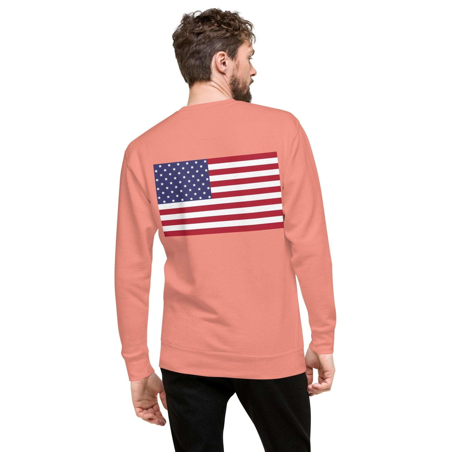 American Flag Unisex Premium Sweatshirt